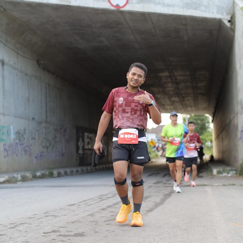 Race photo from KEDIRI HALF MARATHON 2026