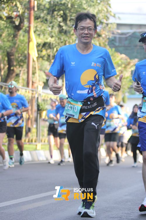Race photo from Isoplus Run 2024 Surabaya