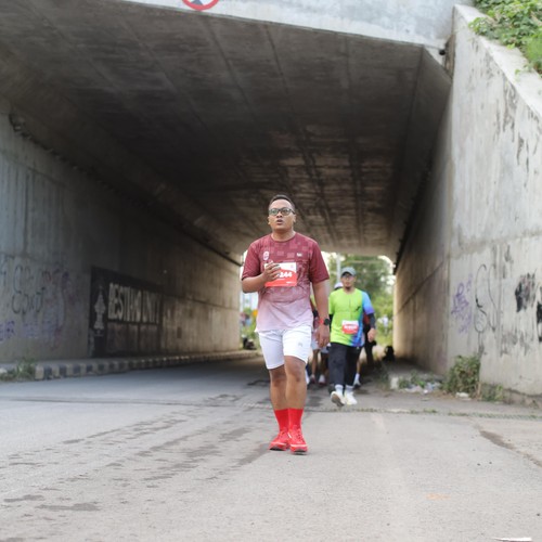 Race photo from KEDIRI HALF MARATHON 2026
