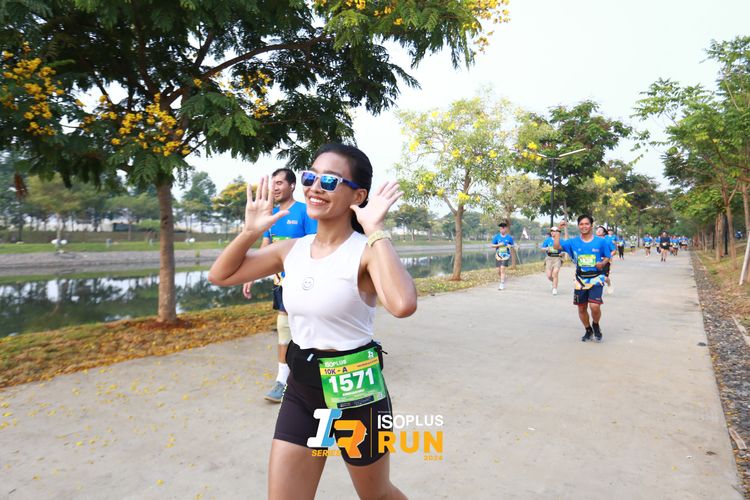 Race photo from ISOPlus Run 2024 Jakarta