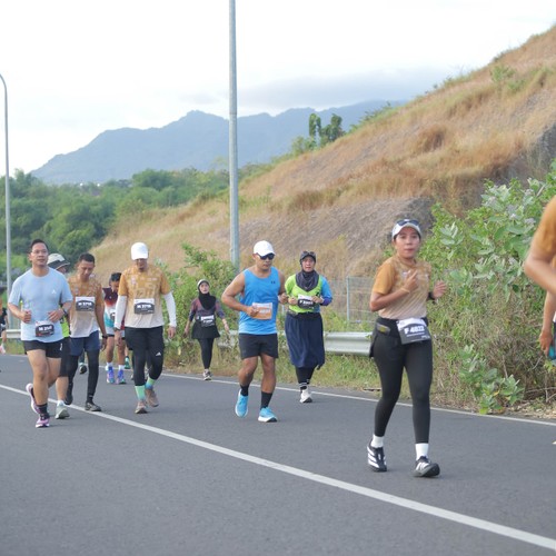 Race photo from KEDIRI HALF MARATHON 2026