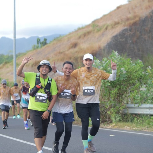 Race photo from KEDIRI HALF MARATHON 2026