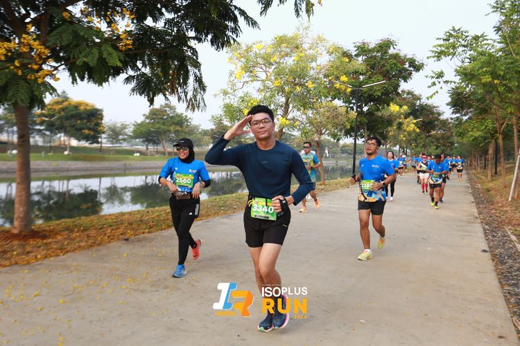 Race photo from ISOPlus Run 2024 Jakarta