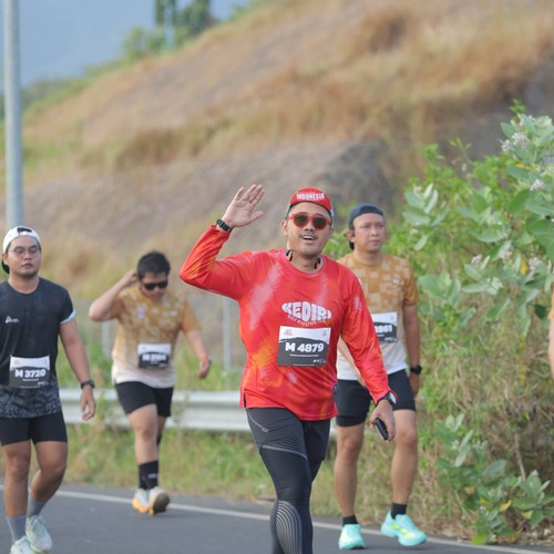 Race photo from KEDIRI HALF MARATHON 2026