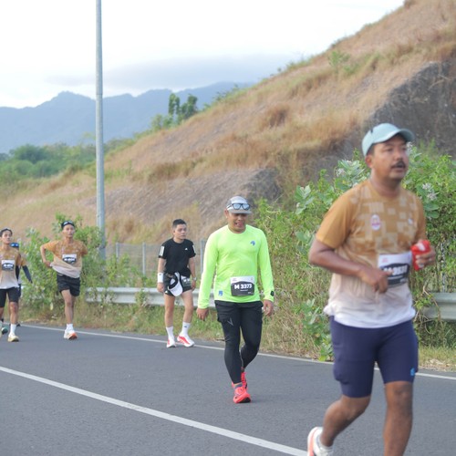 Race photo from KEDIRI HALF MARATHON 2026