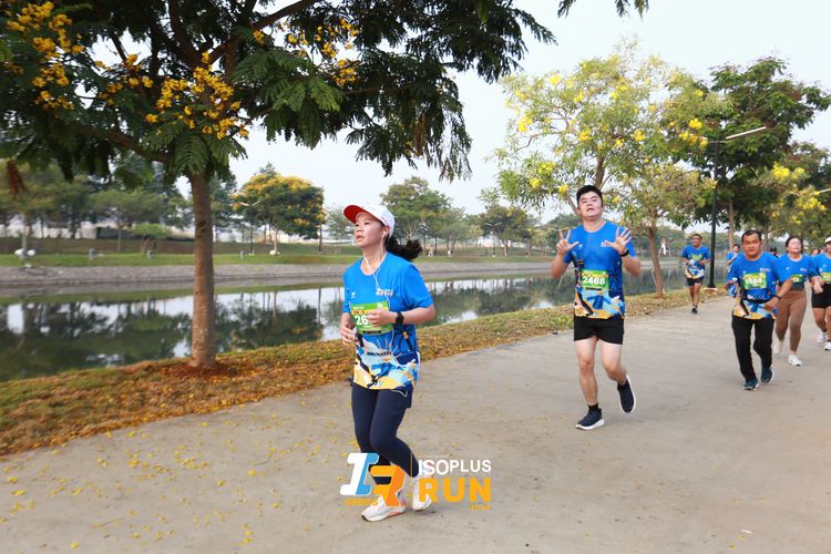 Race photo from ISOPlus Run 2024 Jakarta