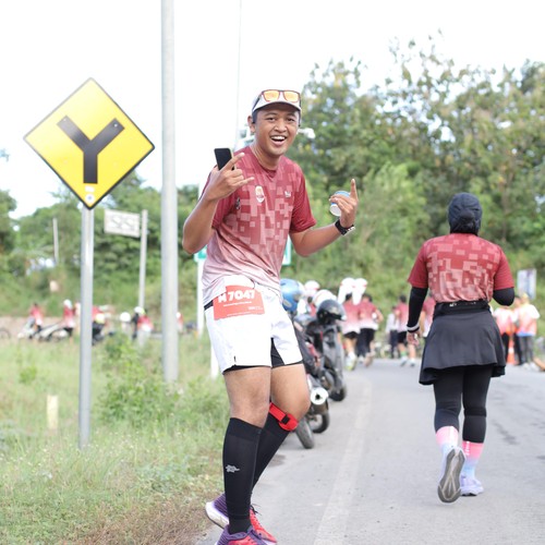 Race photo from KEDIRI HALF MARATHON 2026