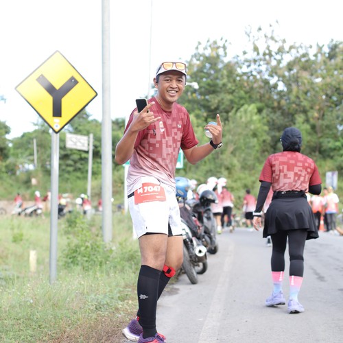 Race photo from KEDIRI HALF MARATHON 2026