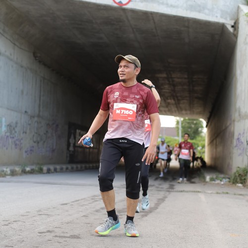 Race photo from KEDIRI HALF MARATHON 2026