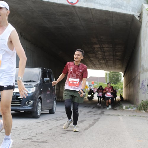 Race photo from KEDIRI HALF MARATHON 2026
