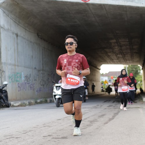 Race photo from KEDIRI HALF MARATHON 2026