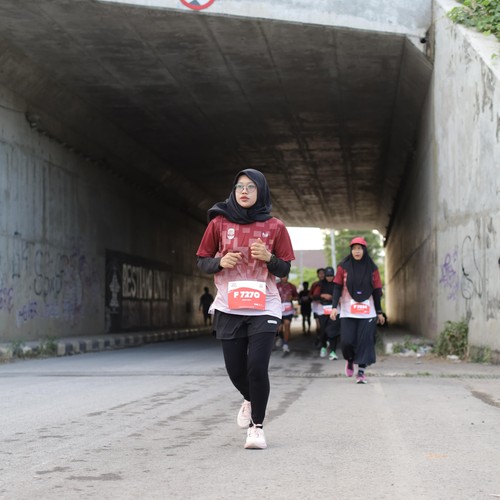 Race photo from KEDIRI HALF MARATHON 2026