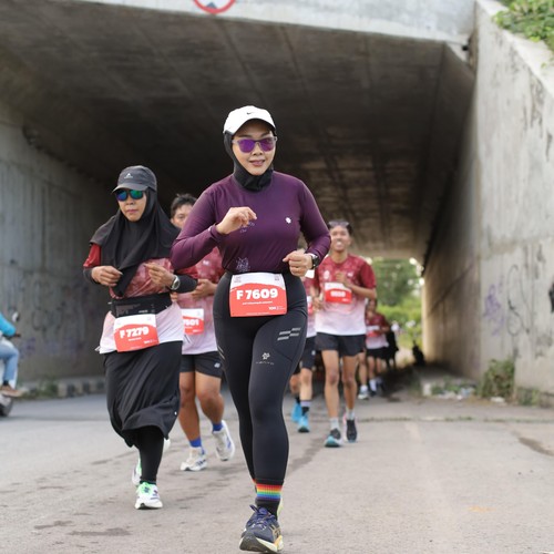 Race photo from KEDIRI HALF MARATHON 2026
