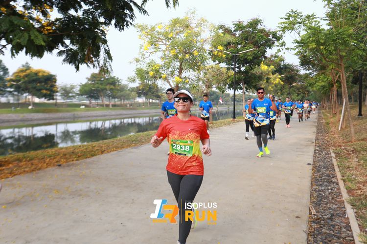 Race photo from ISOPlus Run 2024 Jakarta