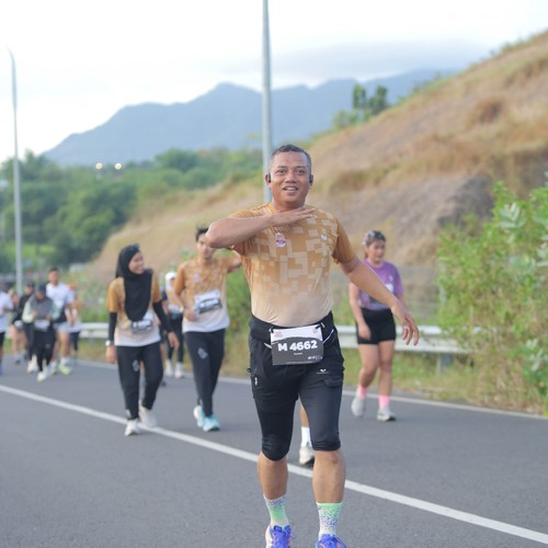 Race photo from KEDIRI HALF MARATHON 2026