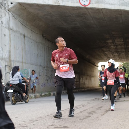 Race photo from KEDIRI HALF MARATHON 2026