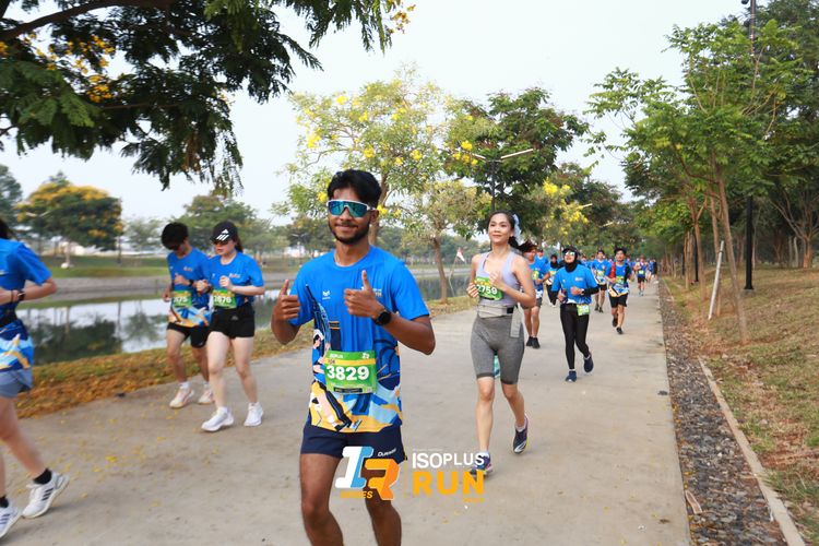 Race photo from ISOPlus Run 2024 Jakarta