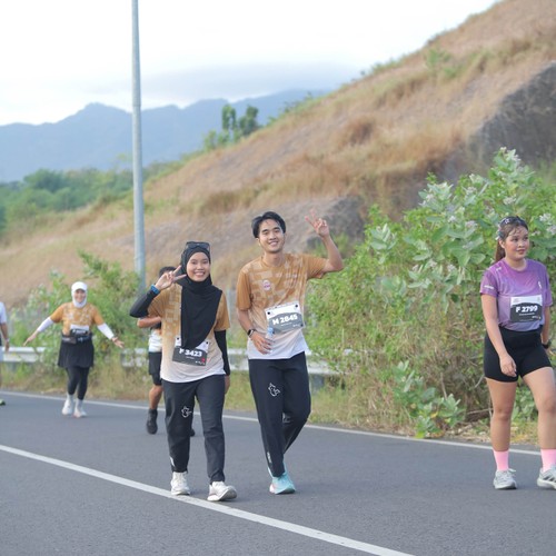 Race photo from KEDIRI HALF MARATHON 2026