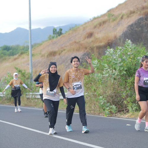 Race photo from KEDIRI HALF MARATHON 2026