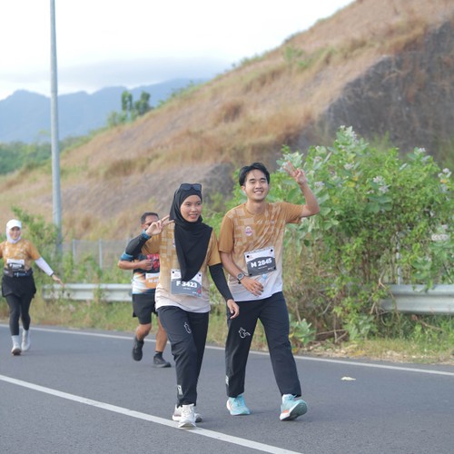 Race photo from KEDIRI HALF MARATHON 2026