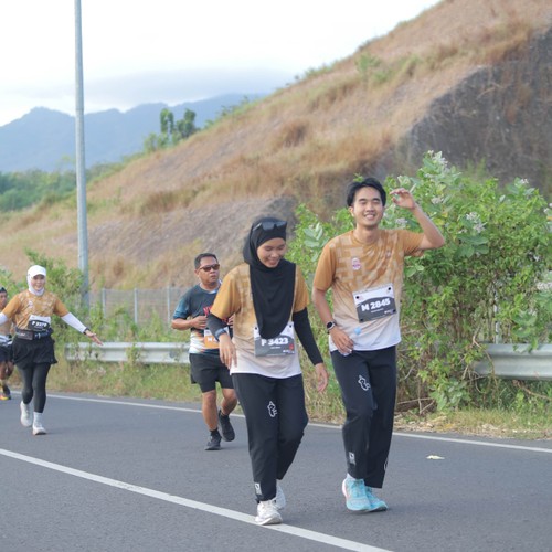 Race photo from KEDIRI HALF MARATHON 2026
