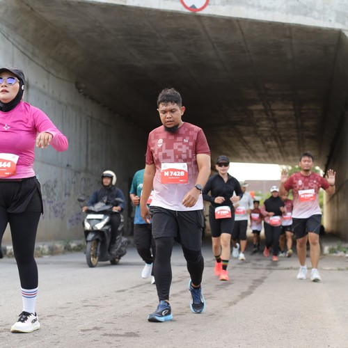 Race photo from KEDIRI HALF MARATHON 2026
