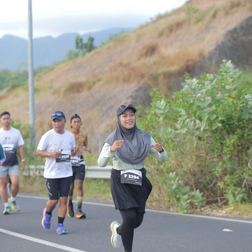 Race photo from KEDIRI HALF MARATHON 2026