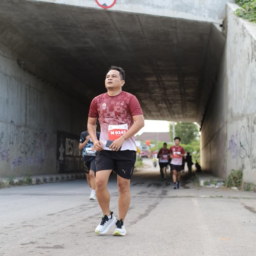 Race photo from KEDIRI HALF MARATHON 2026