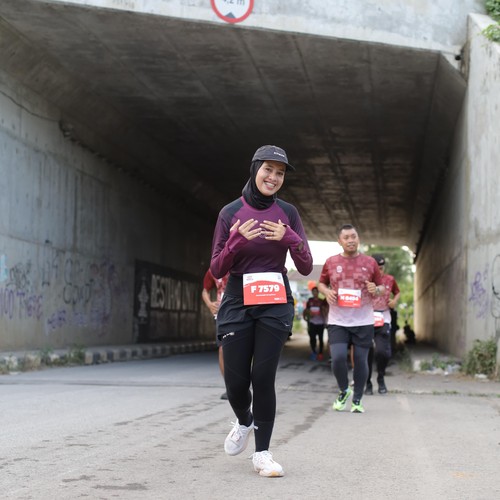 Race photo from KEDIRI HALF MARATHON 2026