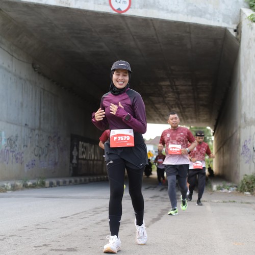 Race photo from KEDIRI HALF MARATHON 2026