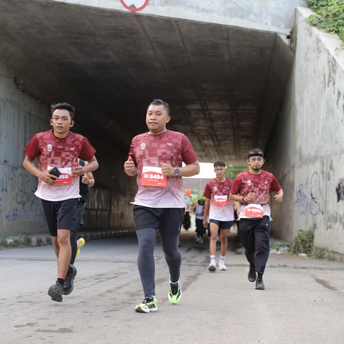 Race photo from KEDIRI HALF MARATHON 2026