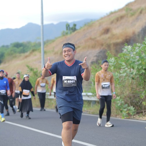 Race photo from KEDIRI HALF MARATHON 2026