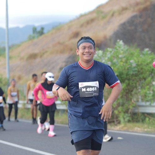 Race photo from KEDIRI HALF MARATHON 2026