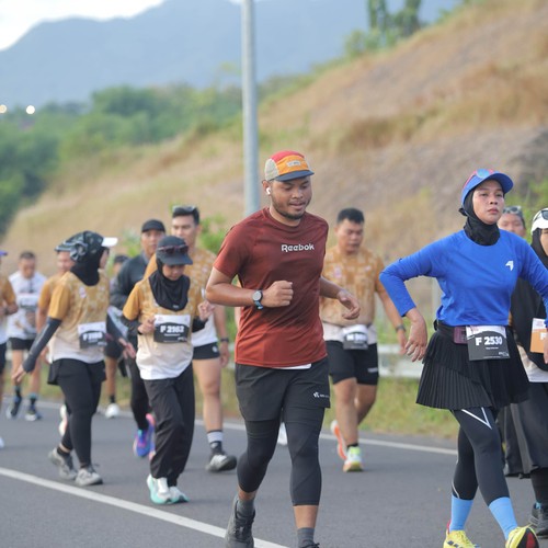 Race photo from KEDIRI HALF MARATHON 2026