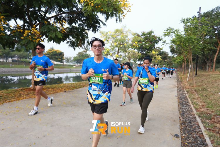 Race photo from ISOPlus Run 2024 Jakarta