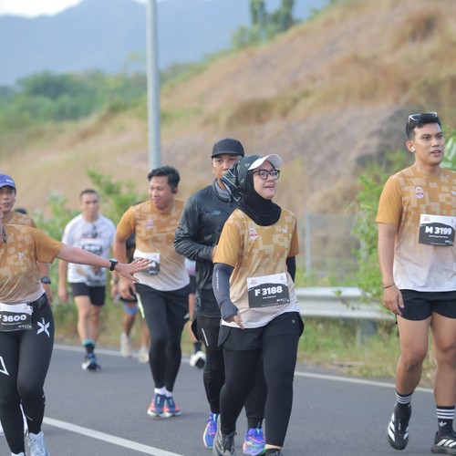 Race photo from KEDIRI HALF MARATHON 2026