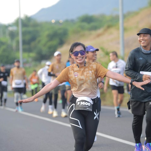 Race photo from KEDIRI HALF MARATHON 2026