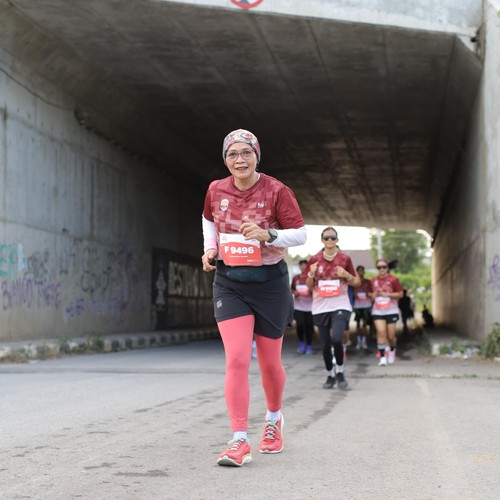 Race photo from KEDIRI HALF MARATHON 2026