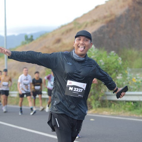 Race photo from KEDIRI HALF MARATHON 2026