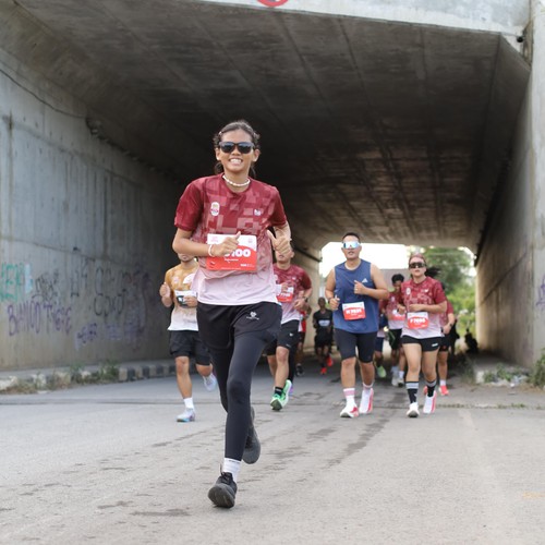 Race photo from KEDIRI HALF MARATHON 2026