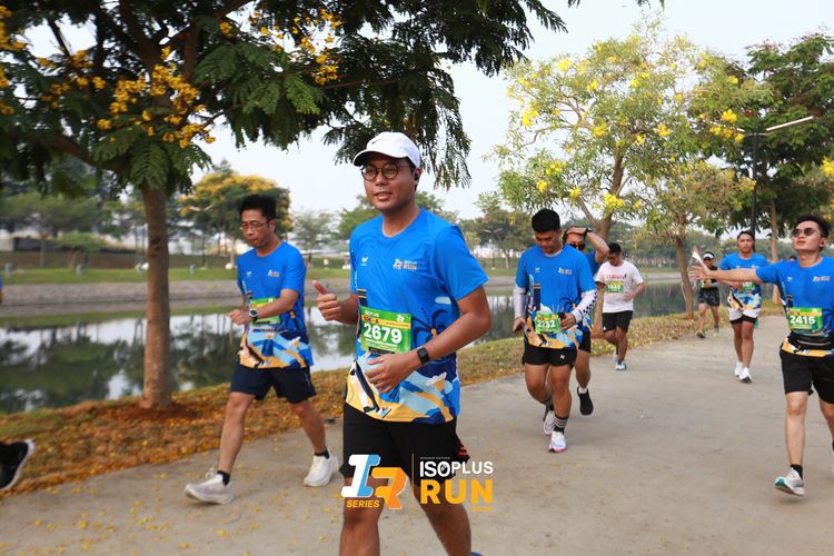 Race photo from ISOPlus Run 2024 Jakarta
