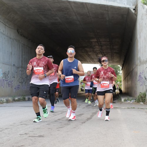 Race photo from KEDIRI HALF MARATHON 2026