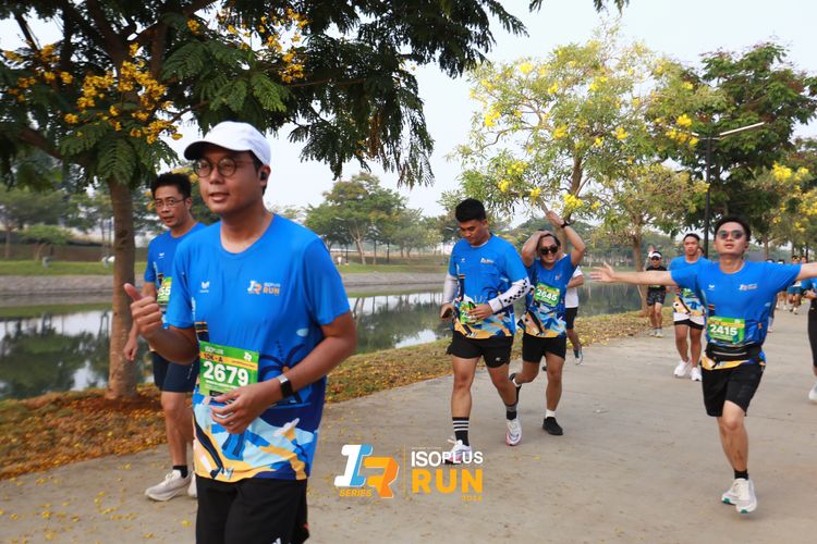 Race photo from ISOPlus Run 2024 Jakarta