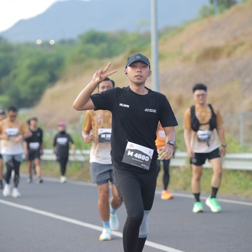 Race photo from KEDIRI HALF MARATHON 2026
