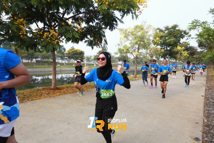 Race photo from ISOPlus Run 2024 Jakarta