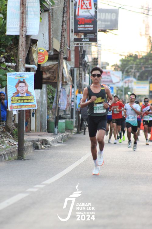 Race photo from Jabar Run 10K 2024