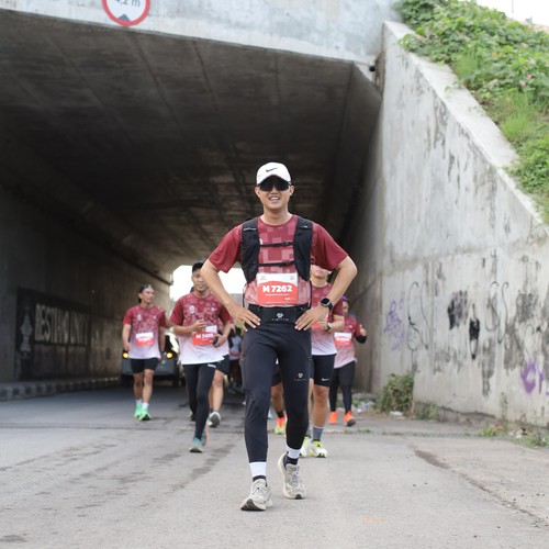 Race photo from KEDIRI HALF MARATHON 2026