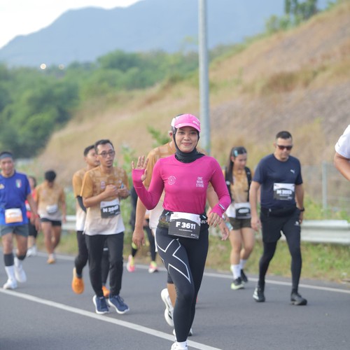 Race photo from KEDIRI HALF MARATHON 2026