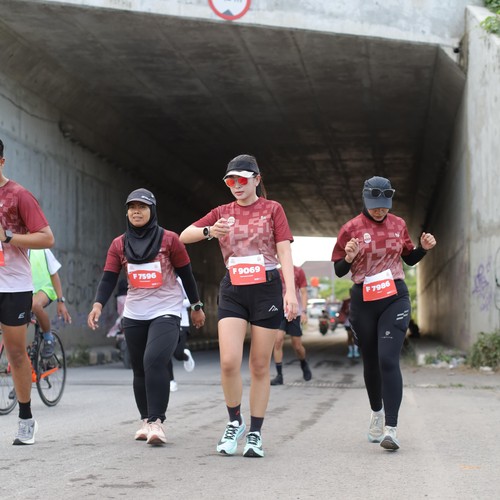 Race photo from KEDIRI HALF MARATHON 2026