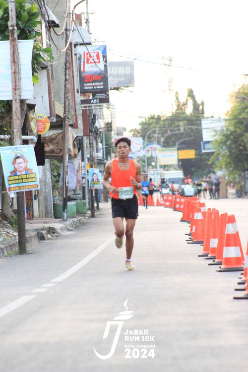 Race photo from Jabar Run 10K 2024